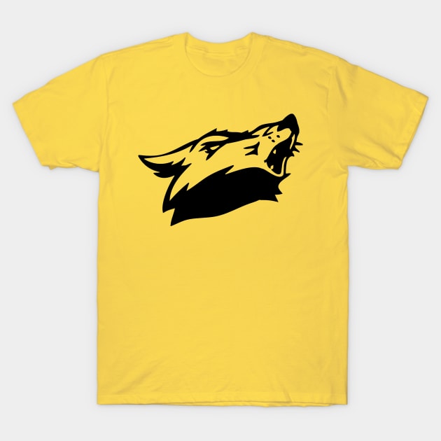 wolf yell T-Shirt by baikteman